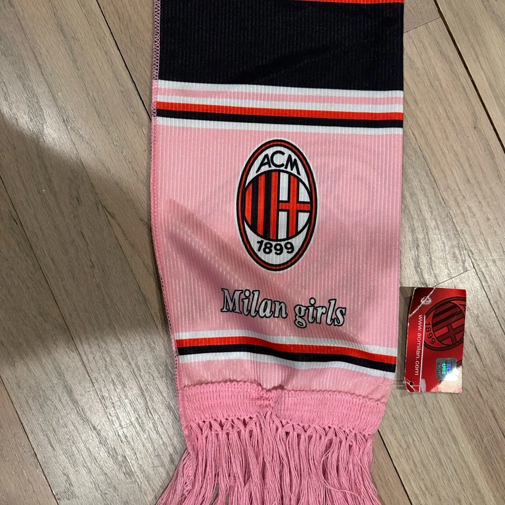 AC Milan Girls Soccer Scarf - New with Tags